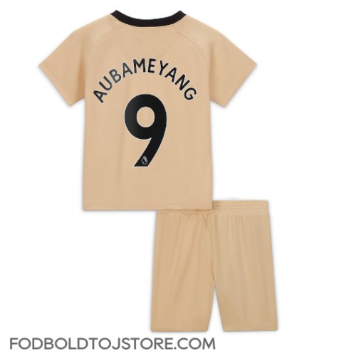 Chelsea Aubameyang #9 Tredje sæt Børn 2022-23 Kortærmet (+ Korte bukser)